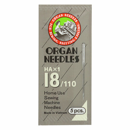 Иглы Орган для быт/шв.маш.универсальные 5/110 (мягк.уп.)