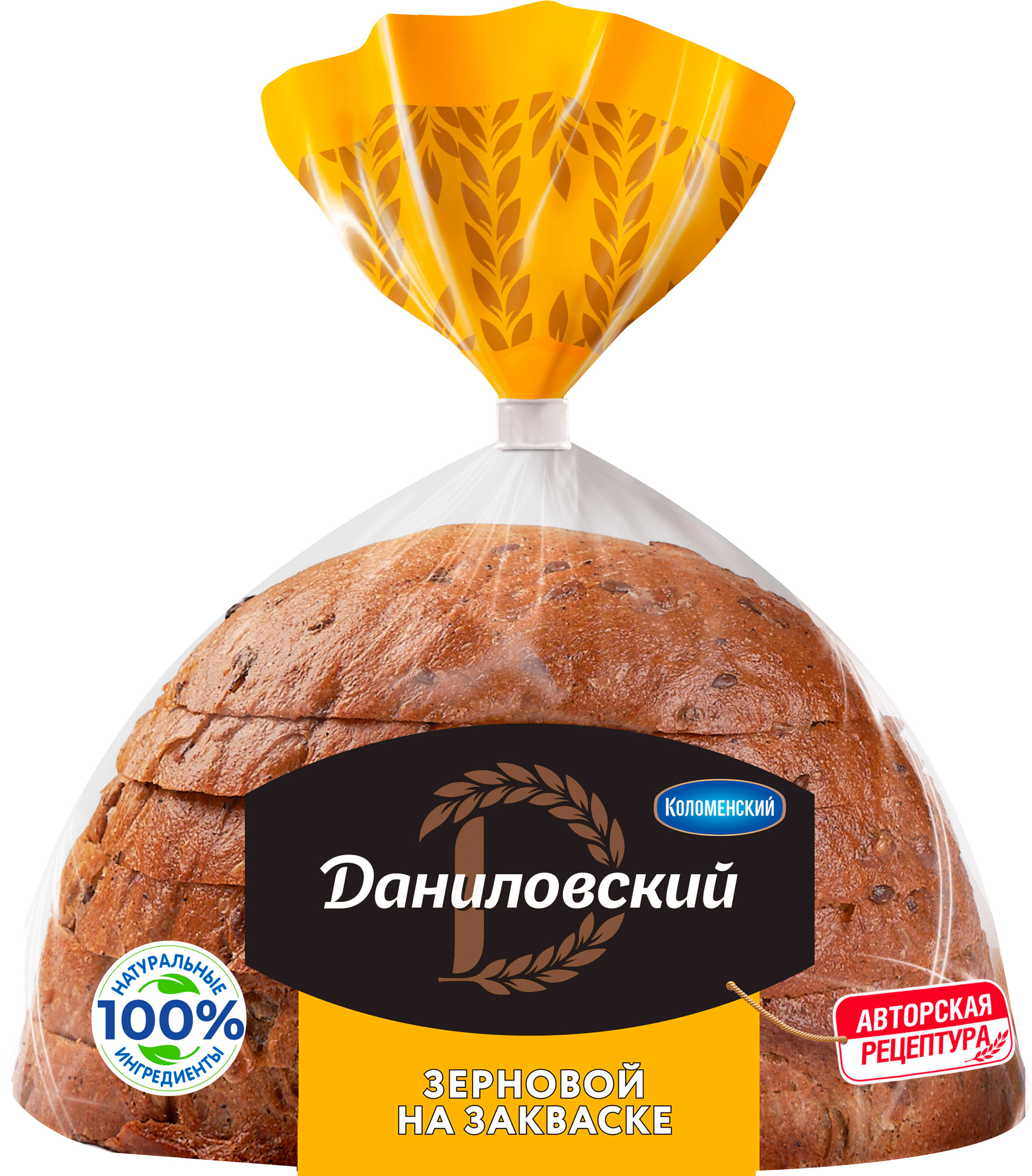 

Хлеб Коломенский Бкк Даниловский зерновой нарезка