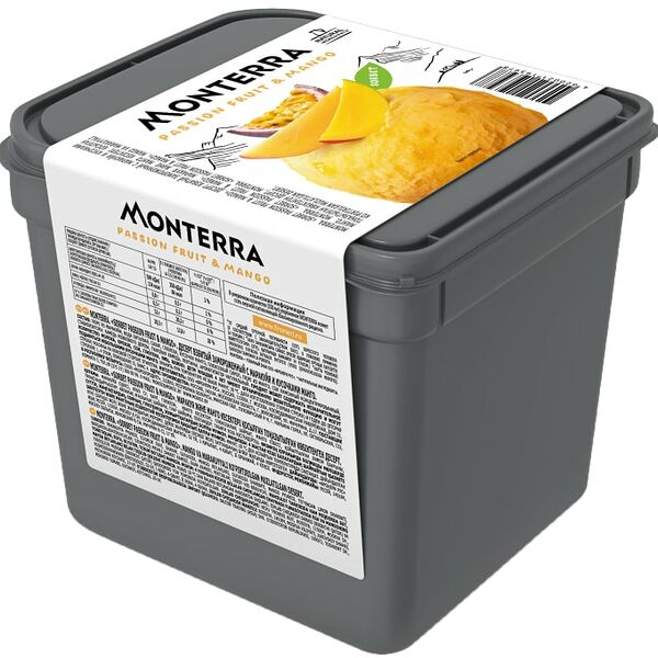 Мороженое Monterra Сорбет Манго-Маракуйя 2.4л