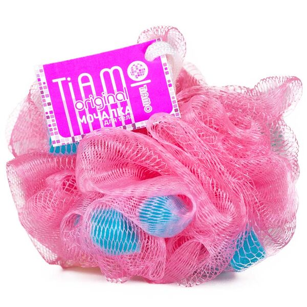 Мочалка из нейлона Tiamo Original шар с поролоном