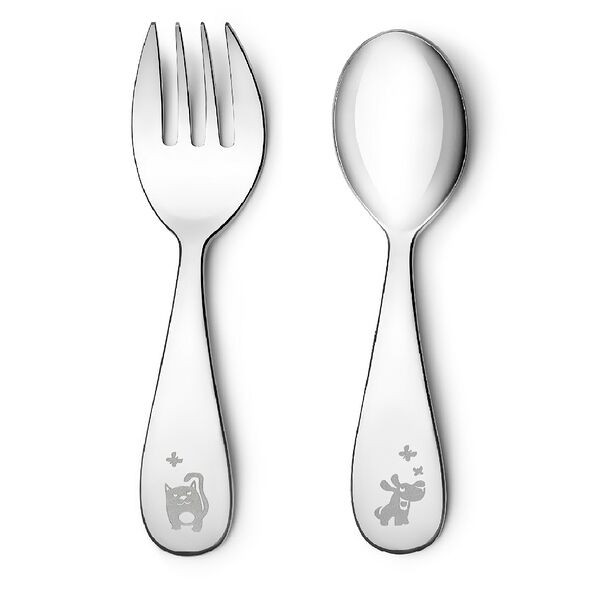 Набор детских столовых приборов Apollo Fluffy, 2 предмета