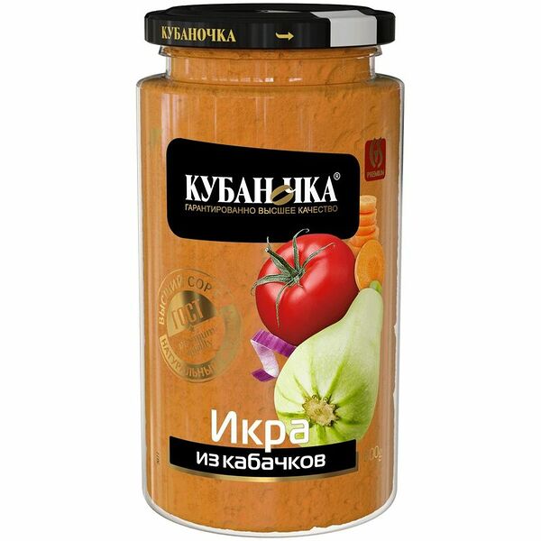 Икра кабачковая Кубаночка