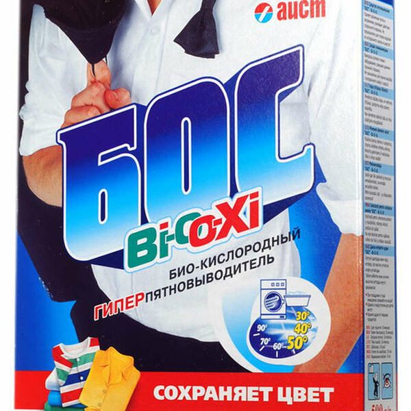 Пятновыводитель Аист Бос Bi-O-Xi для цветного и белого белья