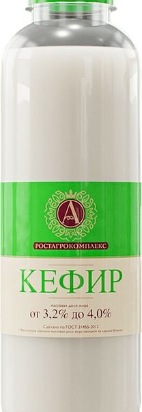Кефир А.РостАгроКомплекс 3.2-4% 500 г