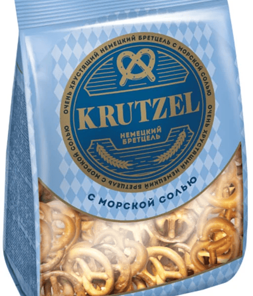 Крендельки Krutzel Немецкий бретцель с солью