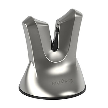 Точилка для ножей AnySharp X-Blade Professional металлический корпус, серебристый