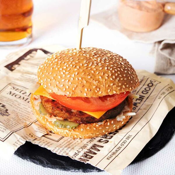 ПалычБургер Beef с говядиной и сыром 165 г