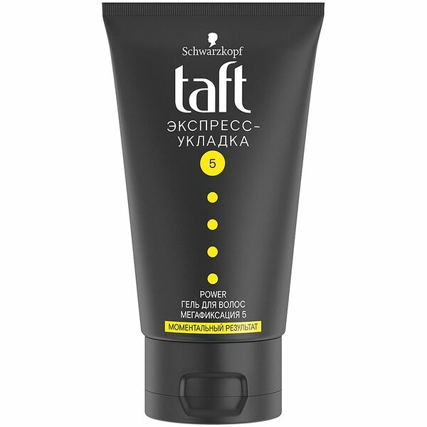 Гель для волос Taft Power экспресс-укладка мегафиксация, 150мл