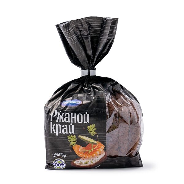 Хлеб Ржаной край Коломенское заварной в нарезке 300г