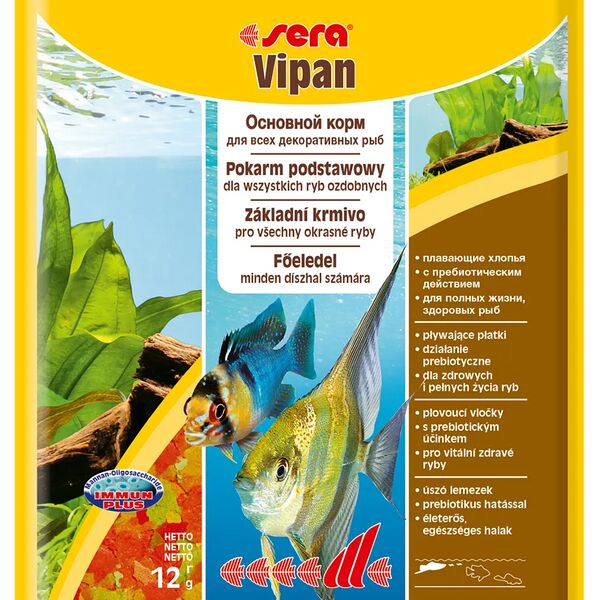 SERA Vipan хлопья для всех видов рыб