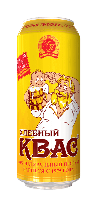 

Хлебный Квас Брянскпиво пастеризованный фильтрованный, 0.5л