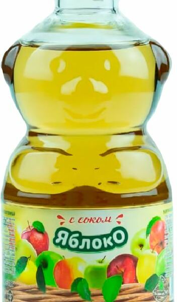 Напиток Балтийский Парус Яблоко Мишки с соком негазированный 0.4л