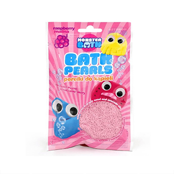 

Жемчуг для ванны Monster Bath Pearls малина