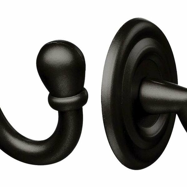 Крючки для штор HOME ACCESSORY металл черный 105 мм 2 шт