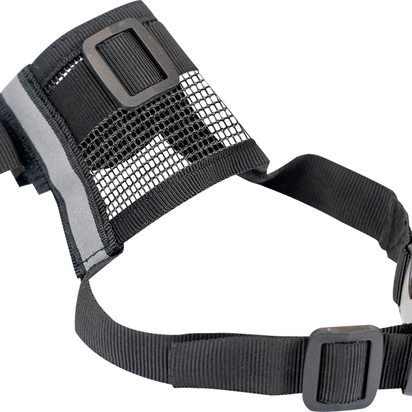 Намордник нейлоновый ЛЕНТА со светоотражающей лентой, в ассортименте