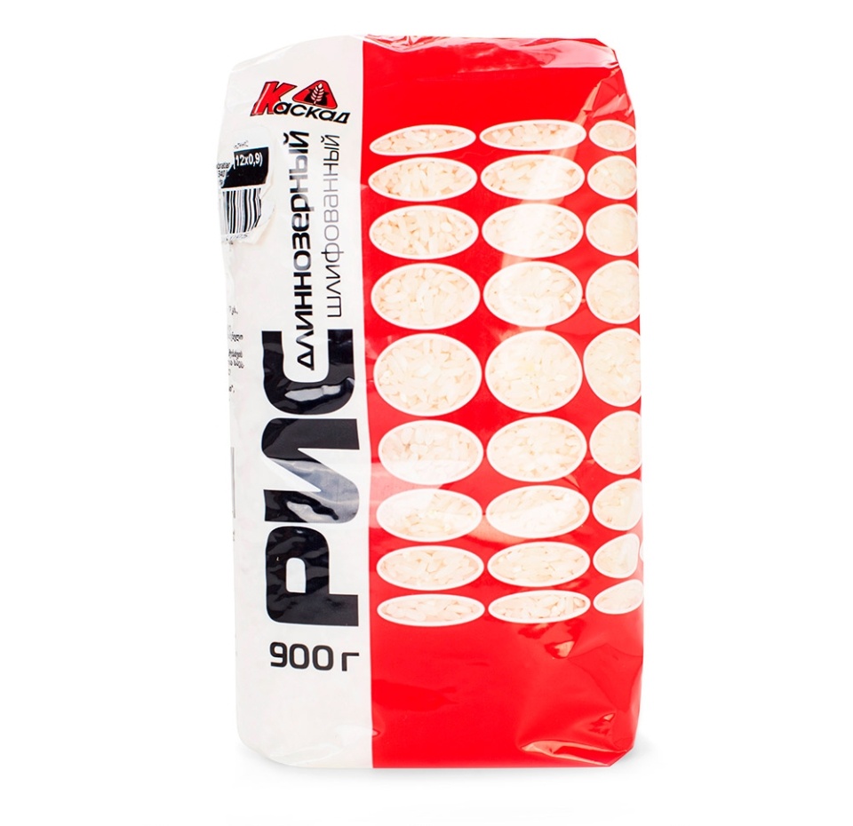 

Рис длиннозерный Каскад 900 г