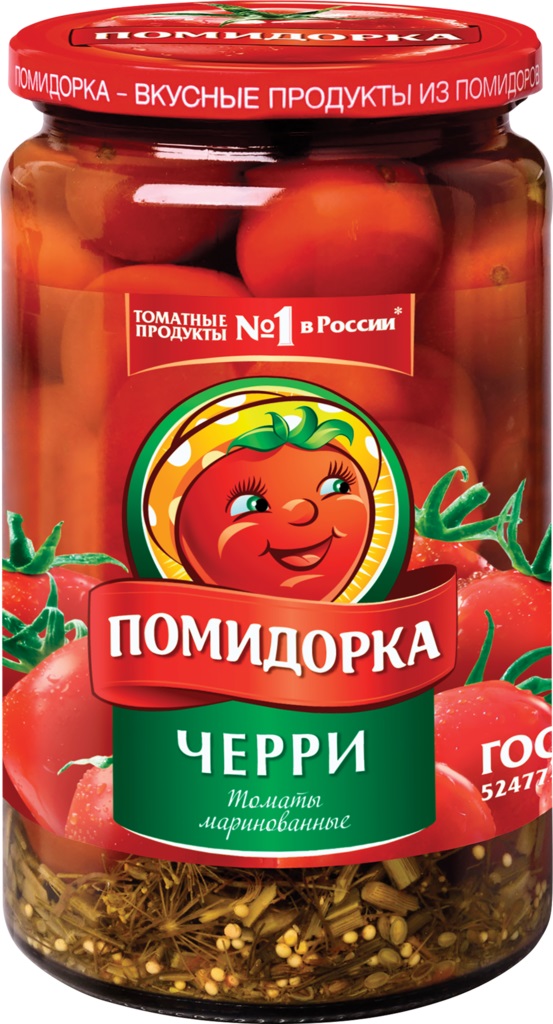 

Томаты черри маринованные Помидорка, 680 г