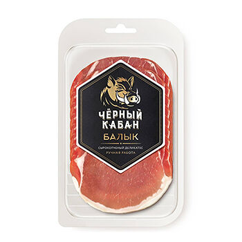 Балык сырокопченый Черный кабан нарезка