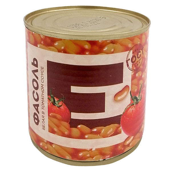 Фасоль Европа белая в томатном соусе 400г