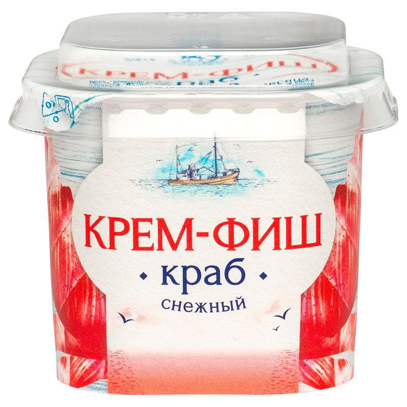 

Паста Европром Крем-фиш Снежный краб из крабового мяса пастеризованная 150 г