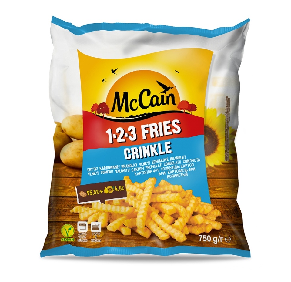 

Картофель фри McCain Волнистый 750 г, Нидерланды