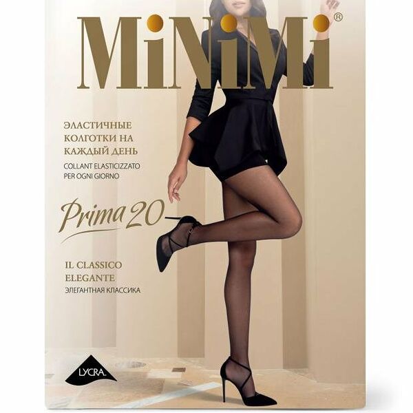 Колготки женские MINIMI Prima 20 Nero, р. 4