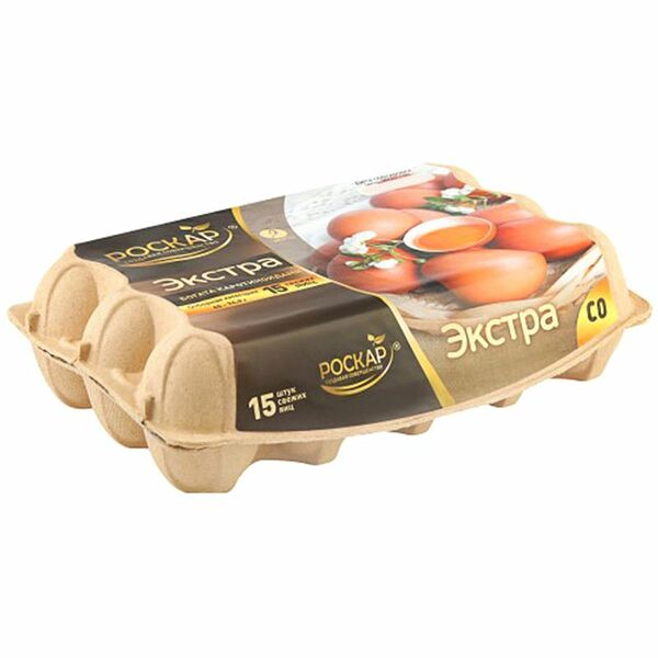 Яйцо Экстра куриное С0 15шт
