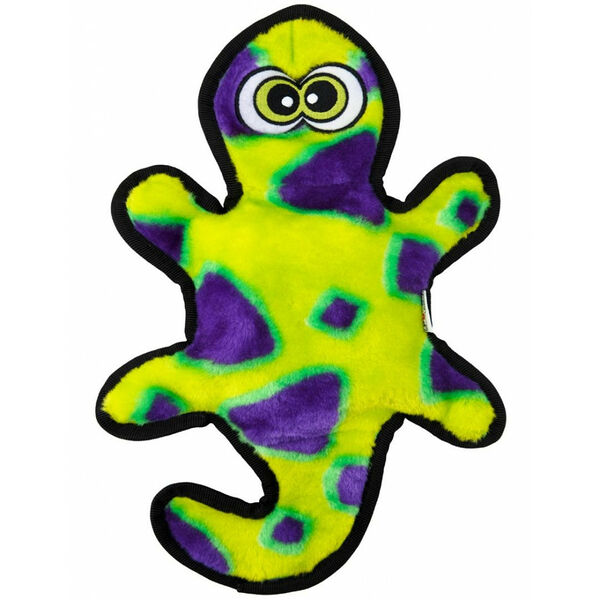 Petstages Игрушка для собак Invincibles Геккон малый 2 пищалки 32*25 см