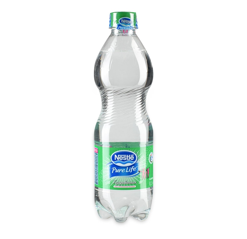 

Вода минеральная газированная Nestle Pure Life 0.5 л
