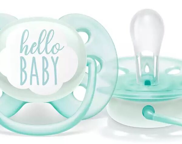 Пустышка Ultra Soft декор, 0-6 мес. (уп. 1 шт.), SCF522/01