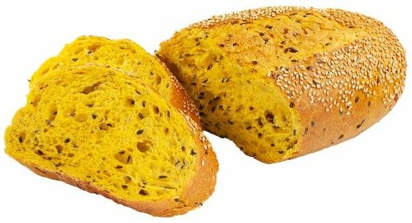 Хлеб Ашан с куркумой