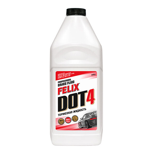 Тормозная  жидкость FELIX - ДОТ-4  910г