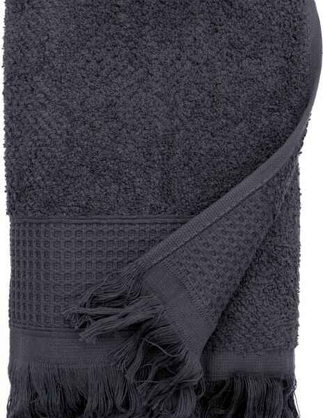 Полотенце махровое PiCassa Темно-серое 70*130см