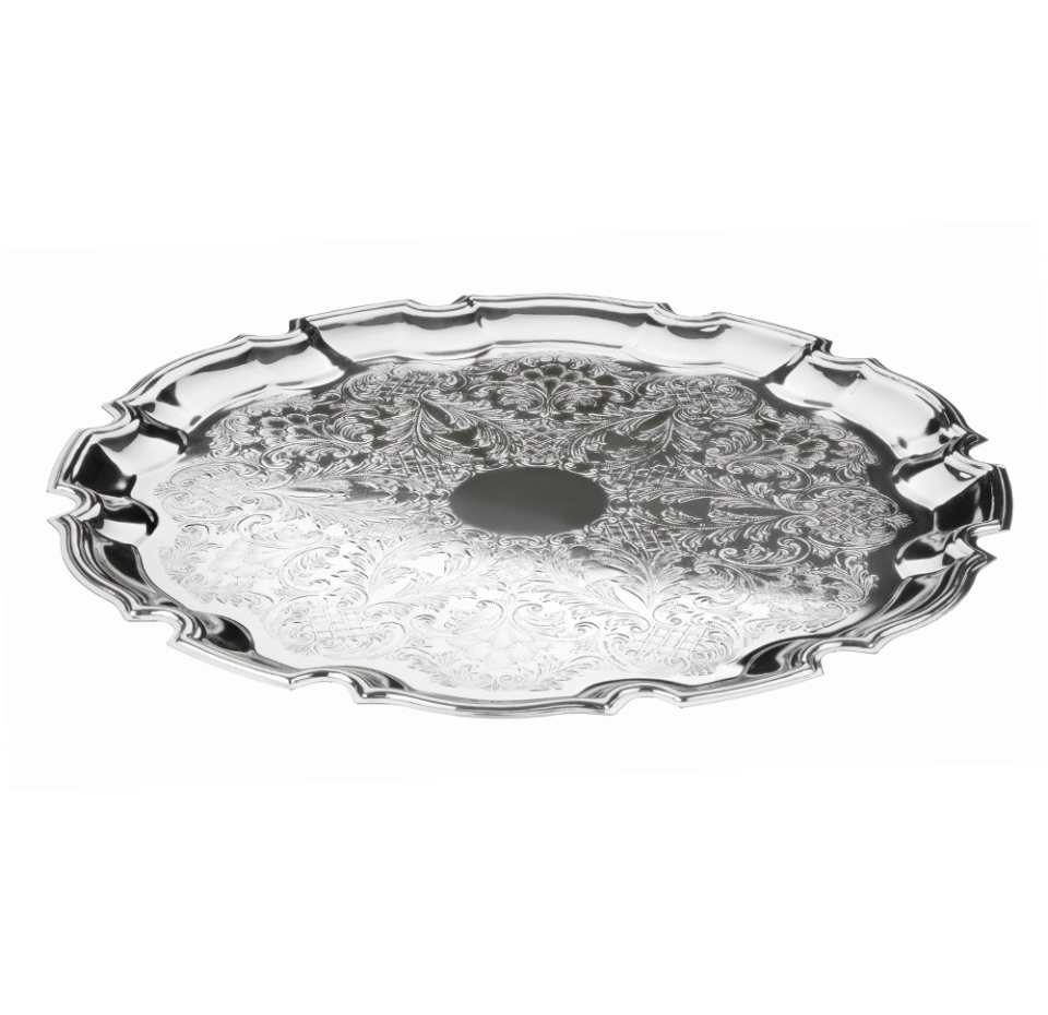 

Поднос Queen Anne Chippendale круглый 31 см