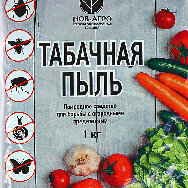 Средство для защиты растений от вредителей Табачная пыль, 1кг