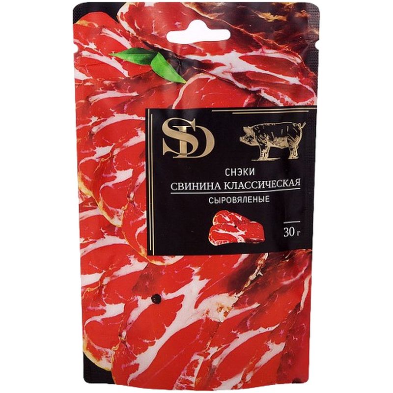 

Снэки сыровяленые из свинины SD Классические 30 г