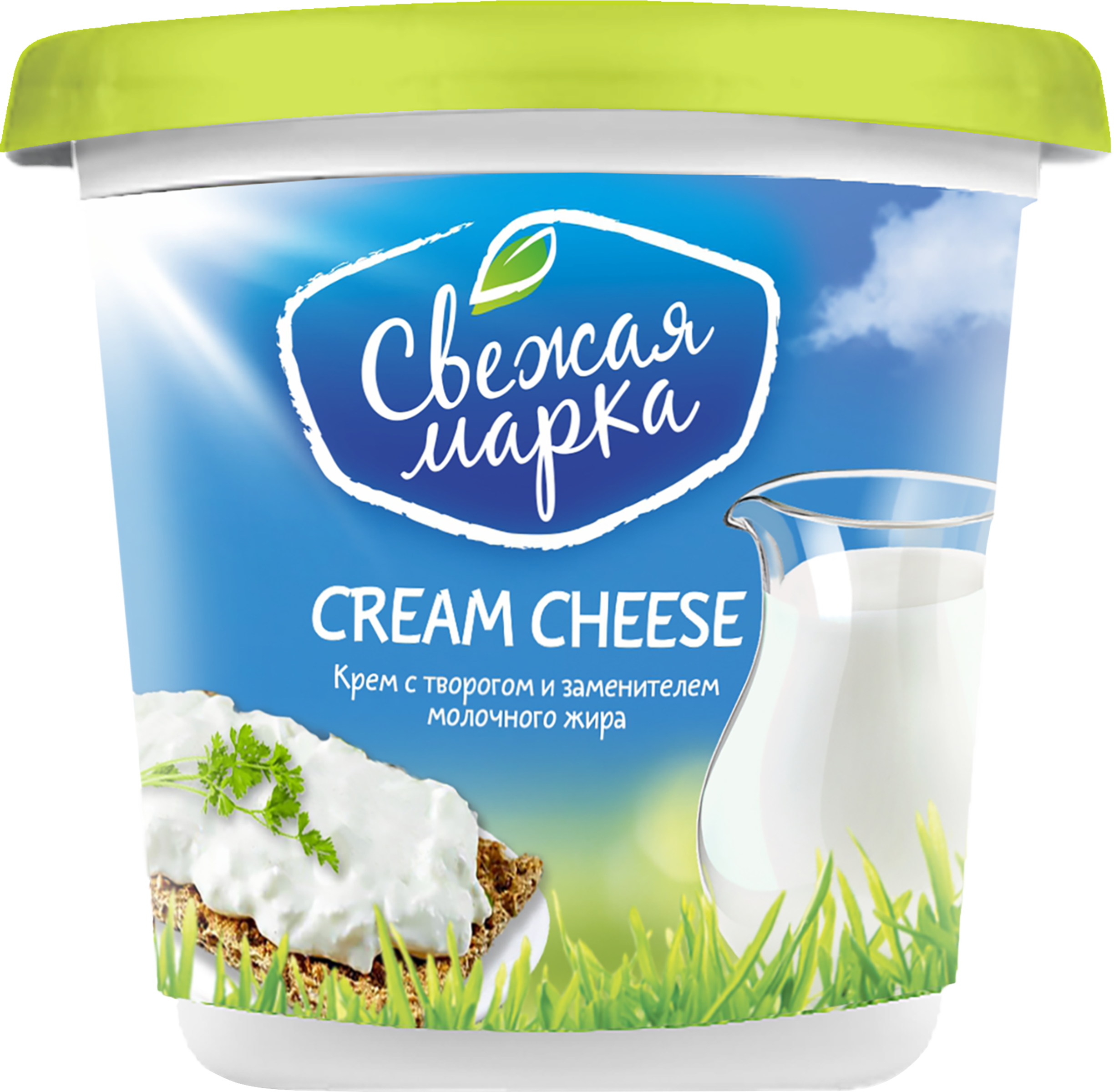 

Крем Свежая марка Cream cheese с творогом 65% с змж 140 г