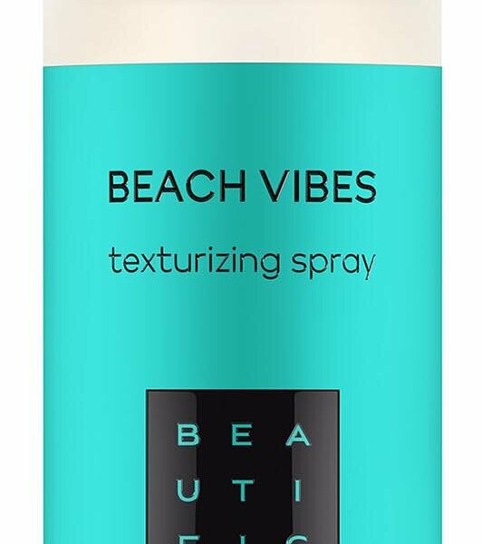 BEAUTIFIC Beach Vibes Спрей текстурирующий для создания пляжных локонов с морской солью и кератином, 150 мл