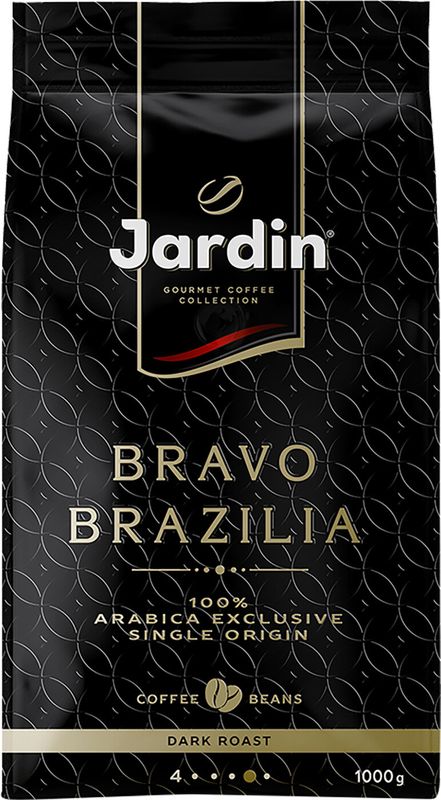 

Кофе в зернах Jardin Bravo Brazilia 1 кг