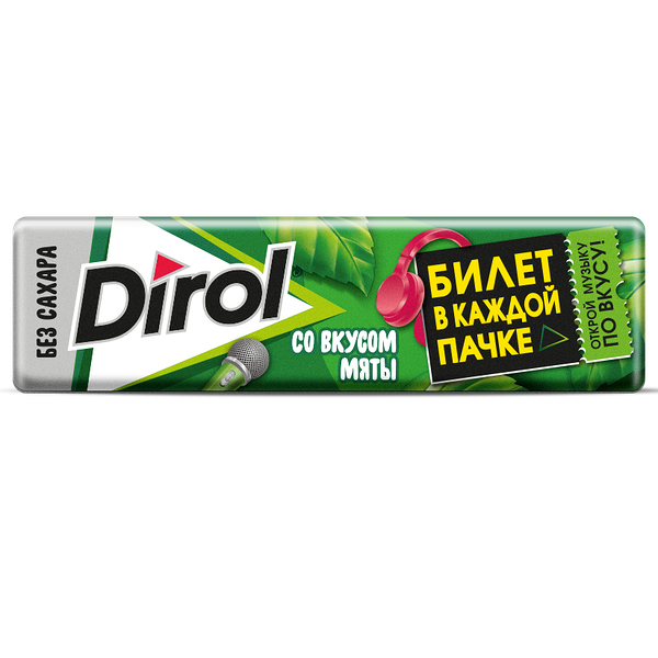 Жевательная резинка Dirol Мята