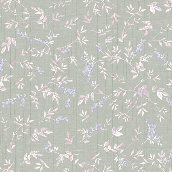 Обои Style Decor Селин, дуплекс, зеленый, 0,53х10,05 м