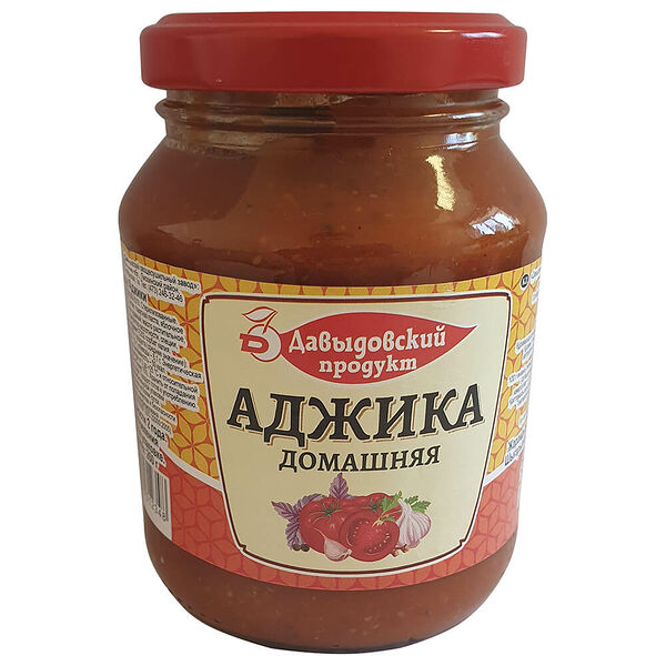 Аджика Давыдовский продукт 260г ст/б