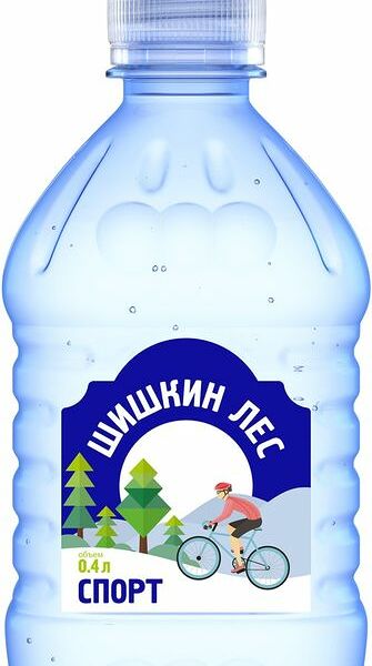Вода Шишкин лес Спорт негазированная 400мл