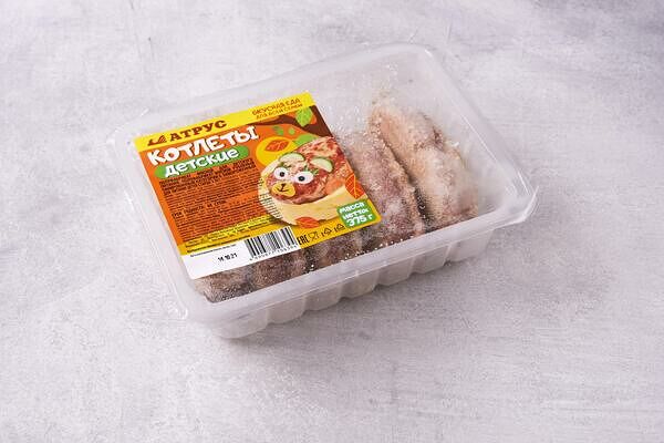 Котлеты детские, зам., ВП Продукт замороженный 