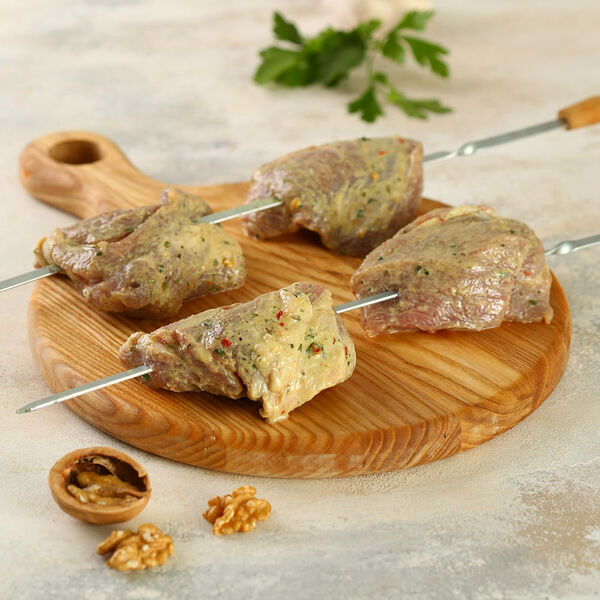 Шашлык из шейки в сливочно-ореховом маринаде МясновЪ от КуулКлевер