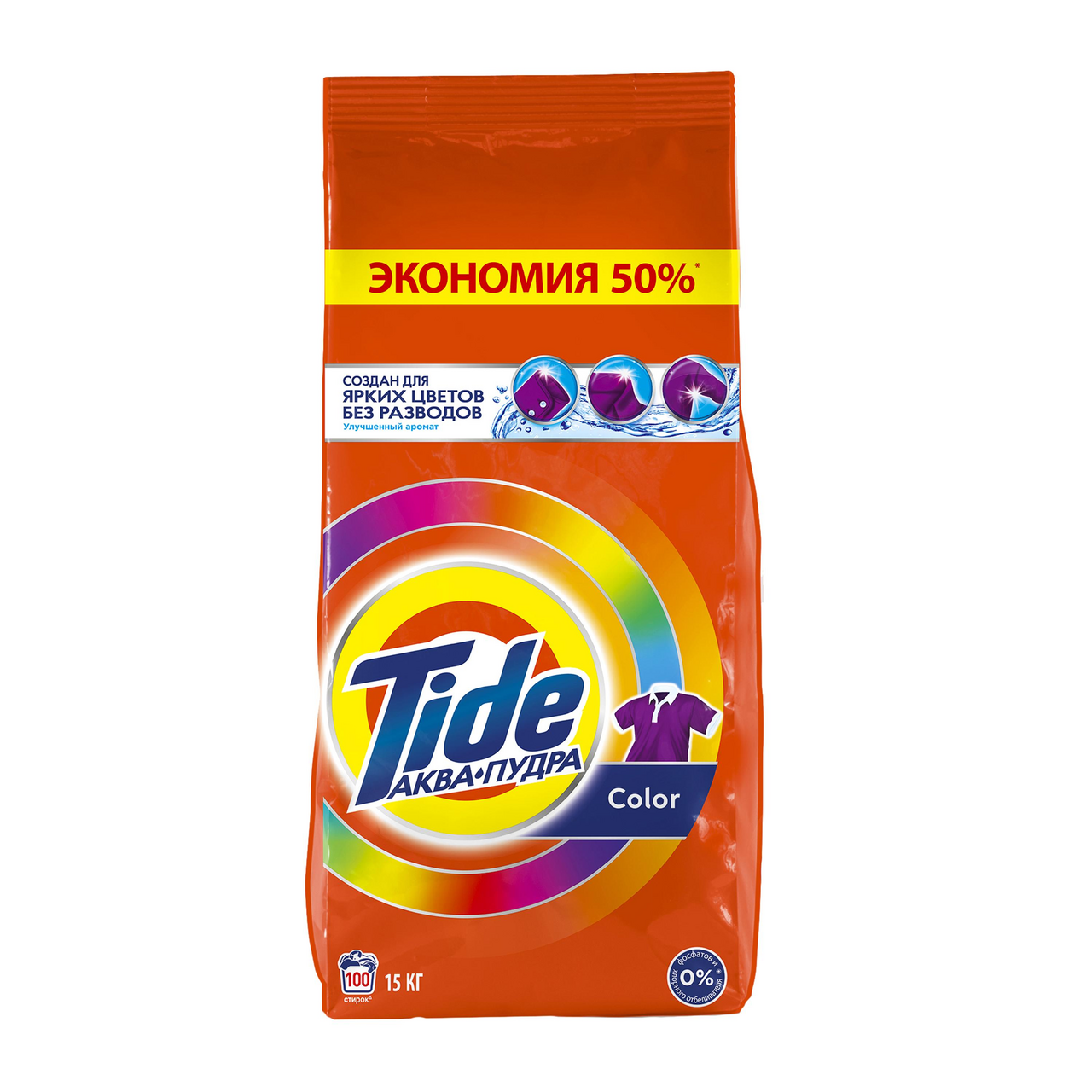 

Порошок стиральный Tide Color автомат 15 кг