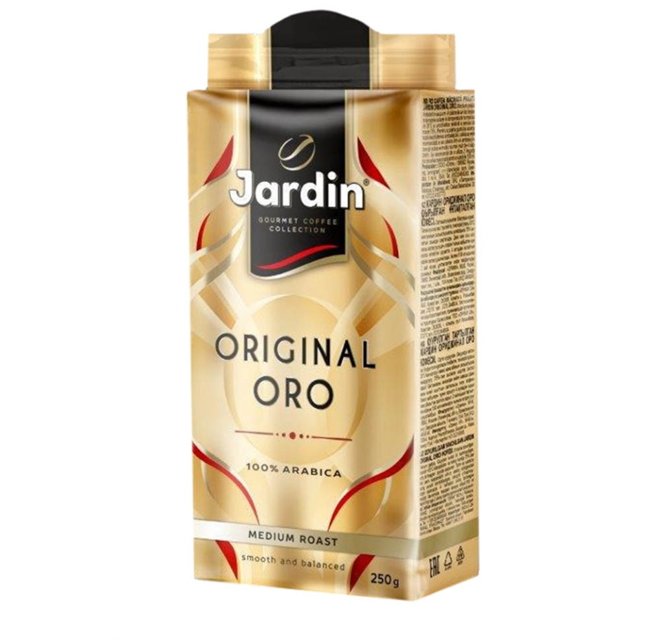 

Кофе Jardin Original Oro средней обжарки молотый 250г