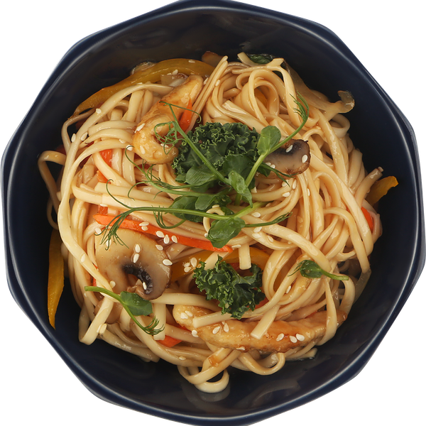 Удон с курицей в соусе терияки Лента Fresh