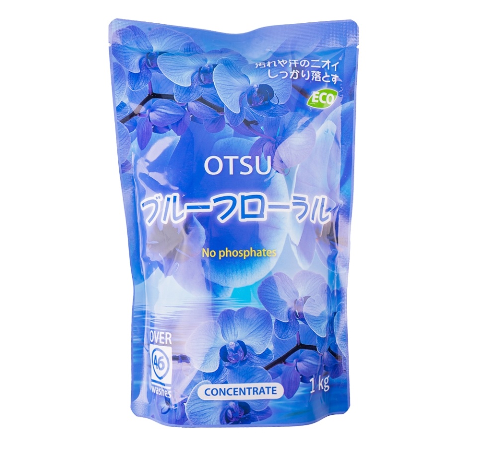 

Стиральный порошок Otsu концентрированный с ароматом "цветочный сад 1 кг, Республика Корея