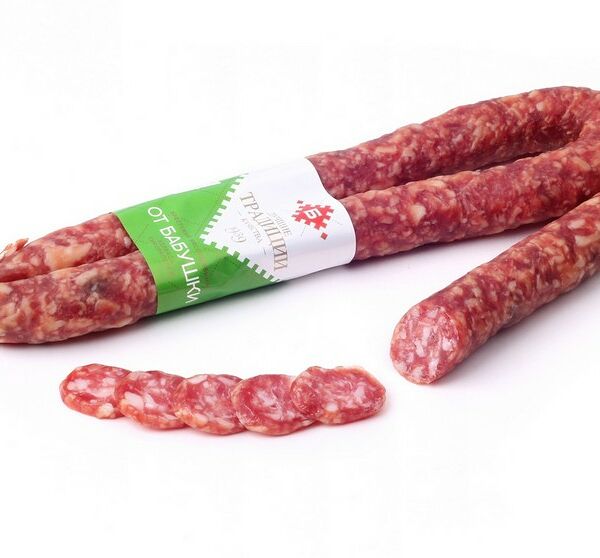 Изд мясн колб с/в Колбаса салями От Бабушки в/с вес н/о газ Брестский МК